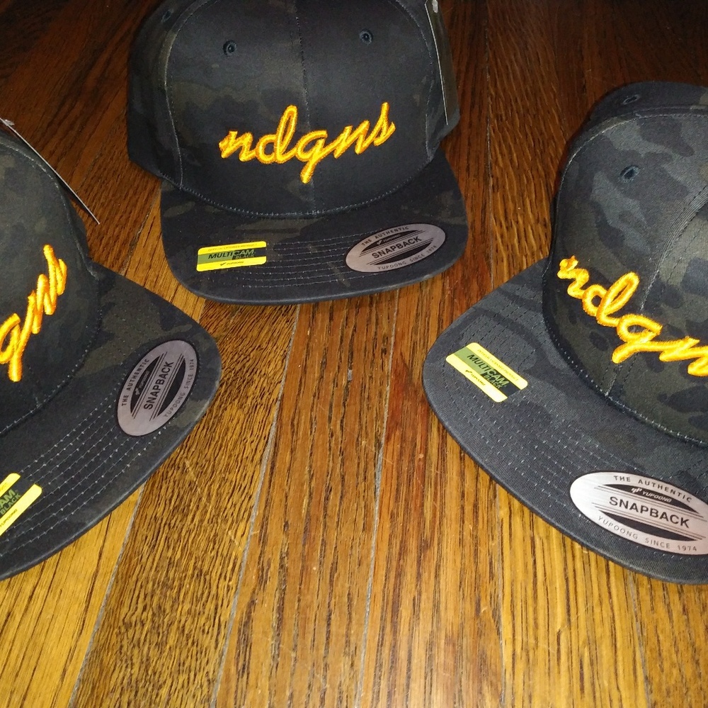 Multi-Black Camo Snapbacks